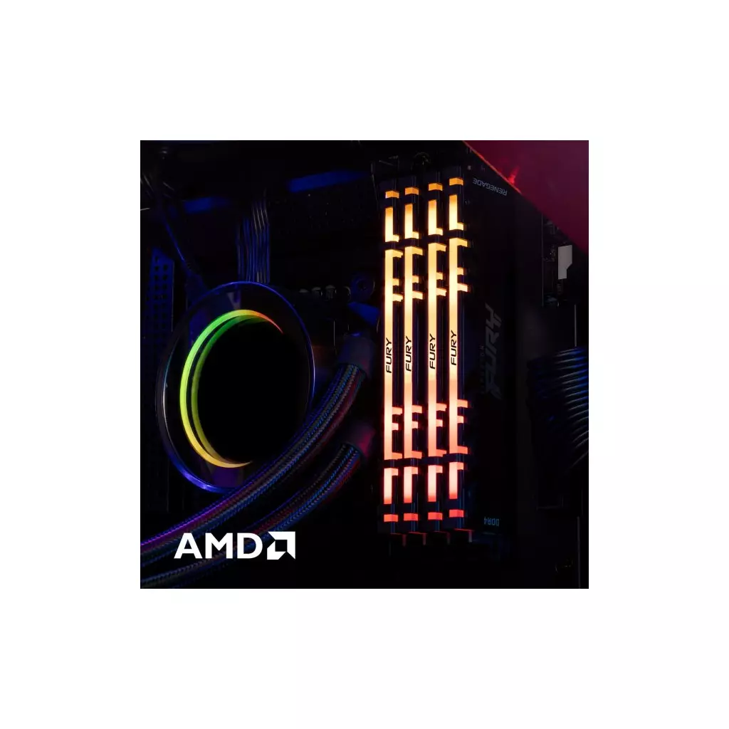 Модуль памяти для компьютера DDR4 64GB (2x32GB) 3200 MHz FURYRenegadeRGB Kingston Fury (ex.HyperX) (KF432C16RBAK2/64) - 4 Модуль памяти для компьютера DDR4 64GB (2x32GB) 3200 MHz FURYRenegadeRGB Kingston Fury (ex.HyperX) (KF432C16RBAK2/64) - 4
