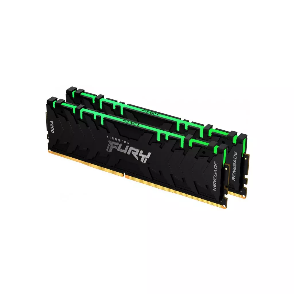 Модуль памяти для компьютера DDR4 64GB (2x32GB) 3200 MHz FURYRenegadeRGB Kingston Fury (ex.HyperX) (KF432C16RBAK2/64)