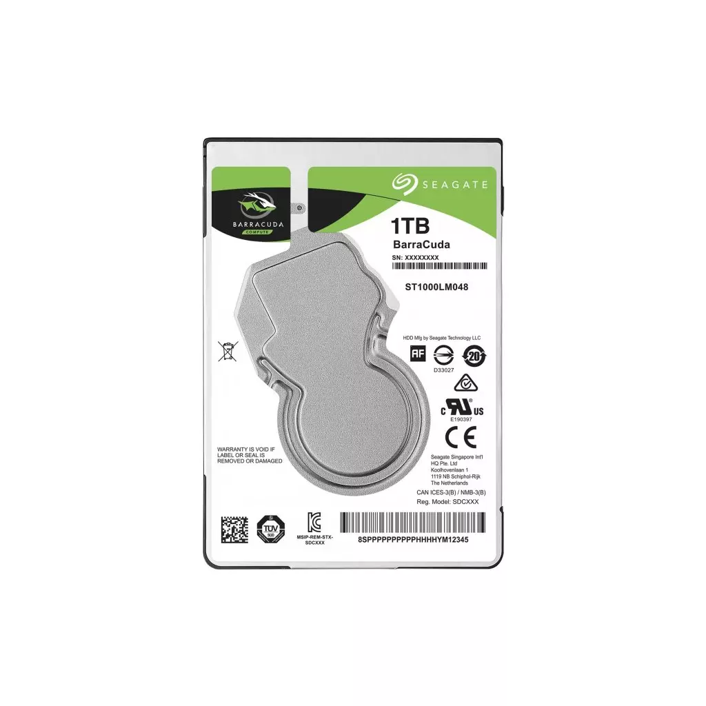 Жесткий диск для ноутбука 2.5" 1TB Seagate (# ST1000LM048-FR #)