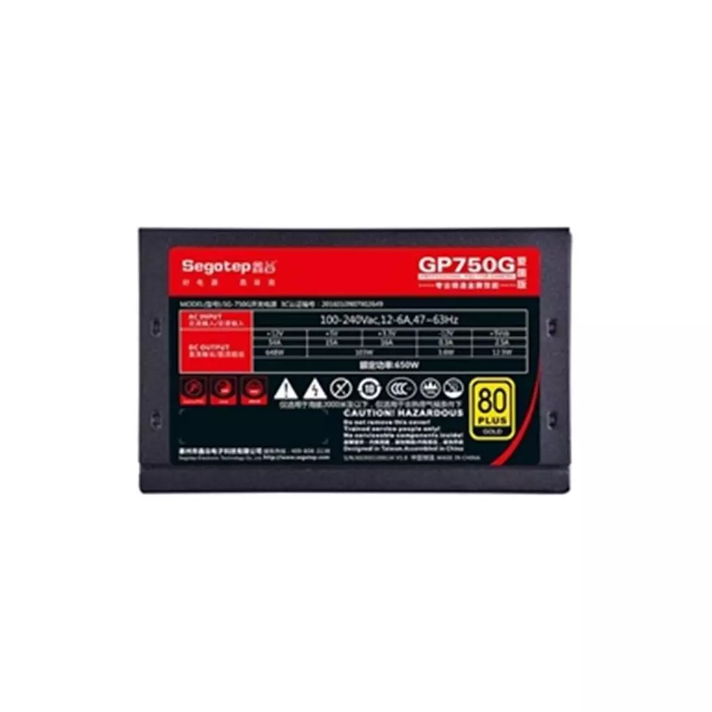 Блок питания Segotep 750W (SG-750G) - 2 Блок питания Segotep 750W (SG-750G) - 2