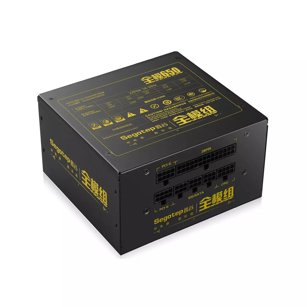 Блок питания Segotep 650W (SG-D650CM) - 1 Блок питания Segotep 650W (SG-D650CM) - 1