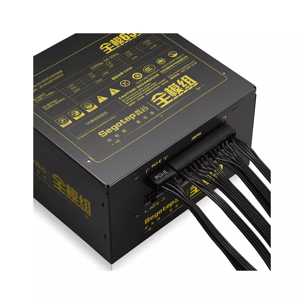 Блок питания Segotep 650W (SG-D650CM) - 8 Блок питания Segotep 650W (SG-D650CM) - 8