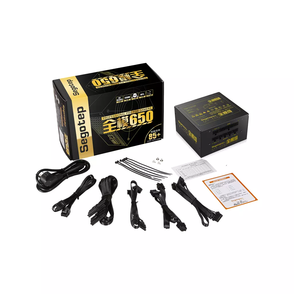 Блок питания Segotep 650W (SG-D650CM) - 9 Блок питания Segotep 650W (SG-D650CM) - 9