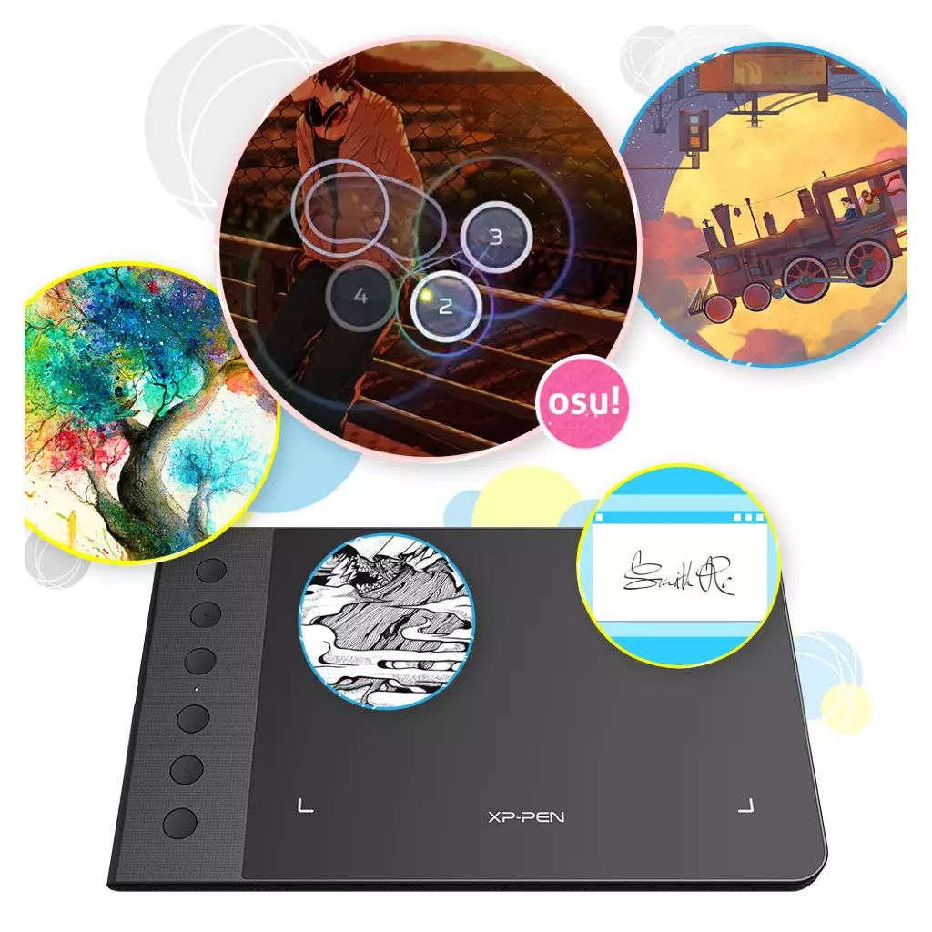 Графический планшет XP-Pen Star G640S - 5 Графический планшет XP-Pen Star G640S - 5