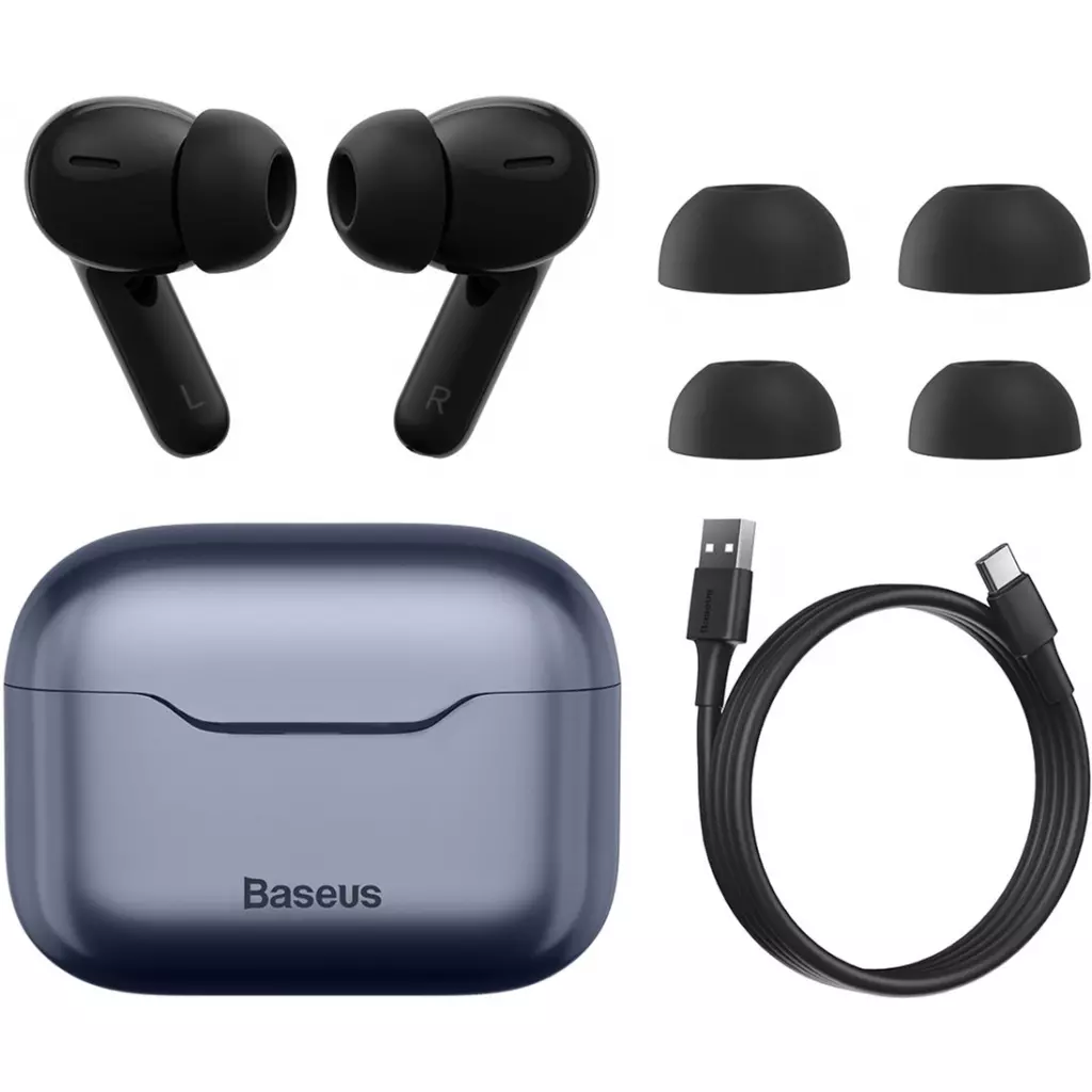 Наушники Baseus True Wireles Earphones S1 Pro Tarnish Black (NGS1P-0A) - 4 Наушники Baseus True Wireles Earphones S1 Pro Tarnish Black (NGS1P-0A) - 4