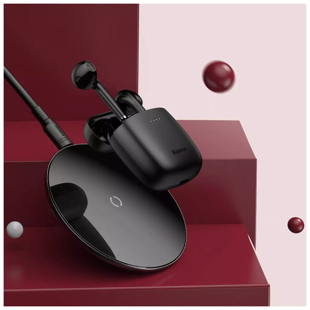 Наушники Baseus Encok TWS W04 Pro Black (NGW04P-01) - 5 Наушники Baseus Encok TWS W04 Pro Black (NGW04P-01) - 5