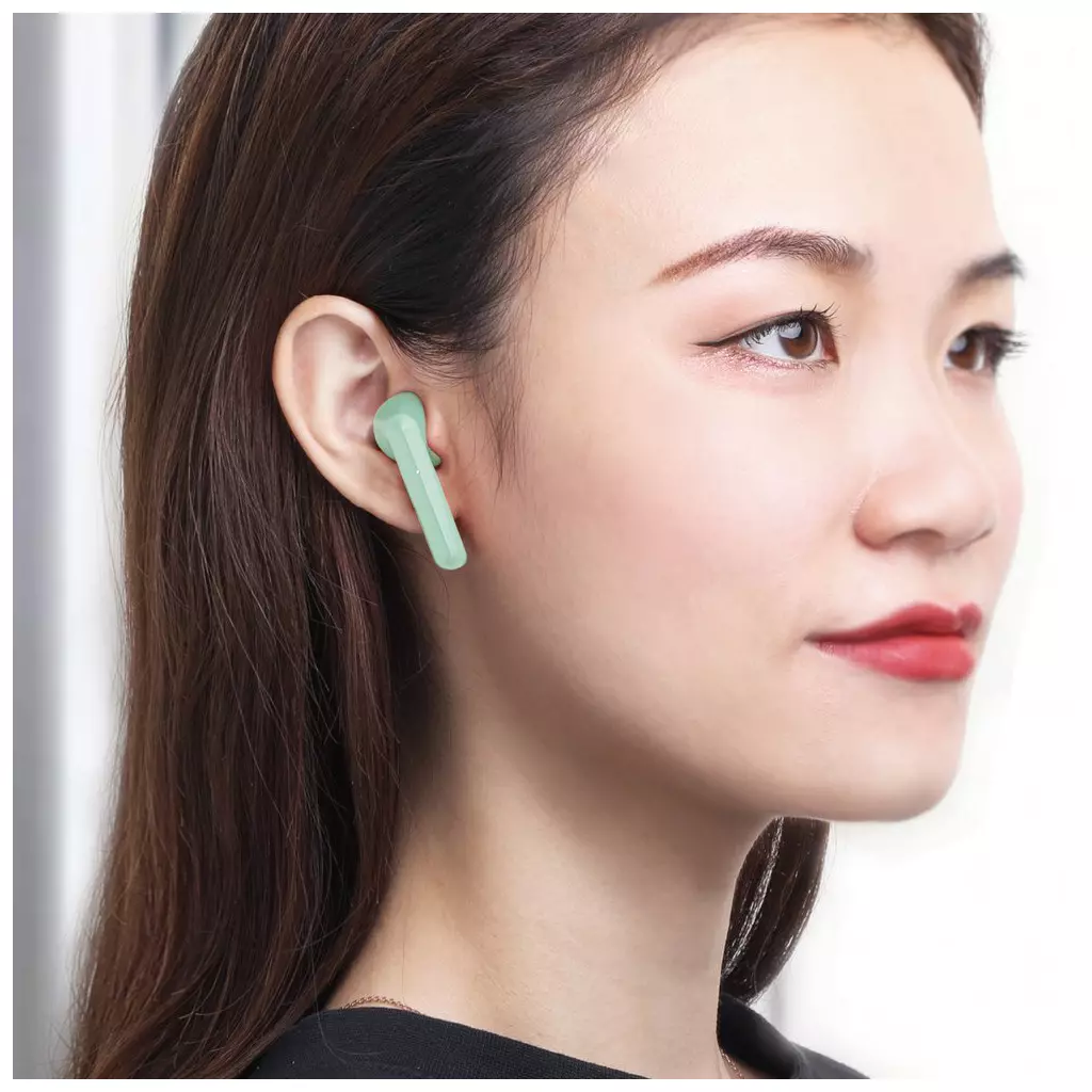 Наушники Baseus Encok TWS W09 Green (NGW09-06) - 6 Наушники Baseus Encok TWS W09 Green (NGW09-06) - 6