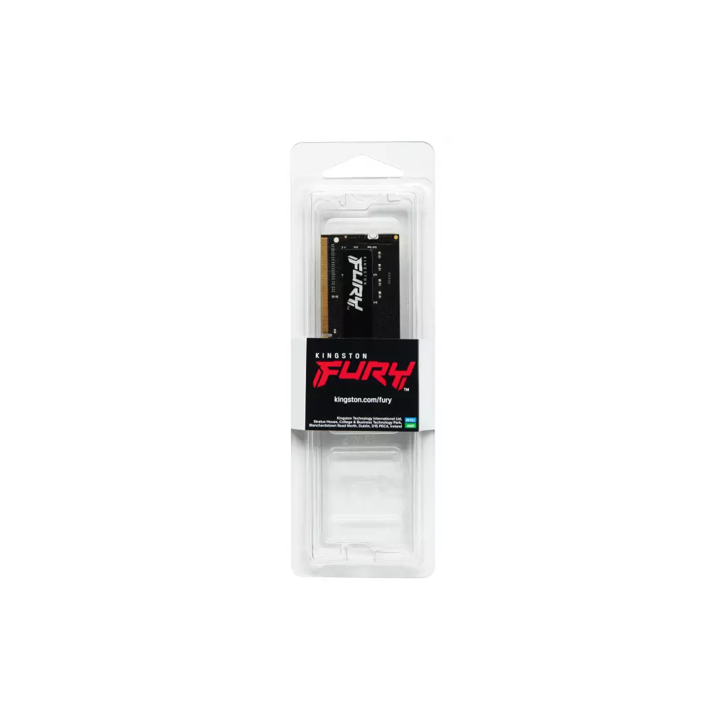 Модуль памяти для ноутбука SoDIMM DDR4 16GB 2666 MHz Fury Impact Kingston Fury (ex.HyperX) (KF426S15IB1/16) - 3 Модуль памяти для ноутбука SoDIMM DDR4 16GB 2666 MHz Fury Impact Kingston Fury (ex.HyperX) (KF426S15IB1/16) - 3