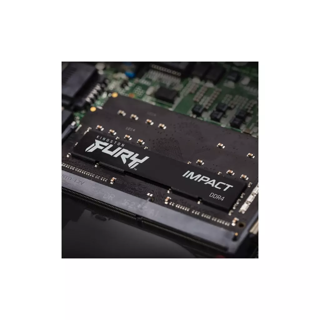 Модуль памяти для ноутбука SoDIMM DDR4 16GB 2666 MHz FURY Impact Kingston Fury (ex.HyperX) (KF426S16IB/16) - 4 Модуль памяти для ноутбука SoDIMM DDR4 16GB 2666 MHz FURY Impact Kingston Fury (ex.HyperX) (KF426S16IB/16) - 4