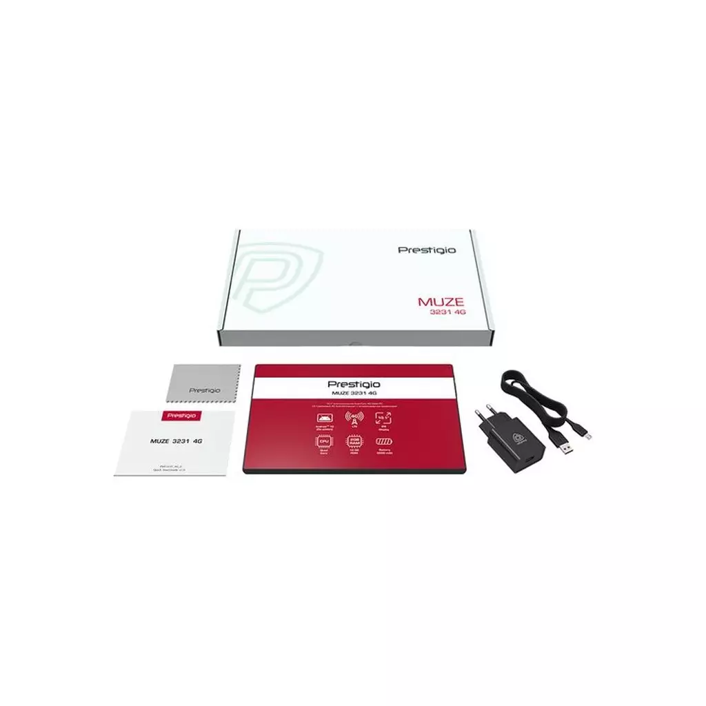 Планшет Prestigio Muze 3231 10.1" 2/16GB, 4G, Dark grey (PMT3231_4G_D_EU) - 3 Планшет Prestigio Muze 3231 10.1" 2/16GB, 4G, Dark grey (PMT3231_4G_D_EU) - 3