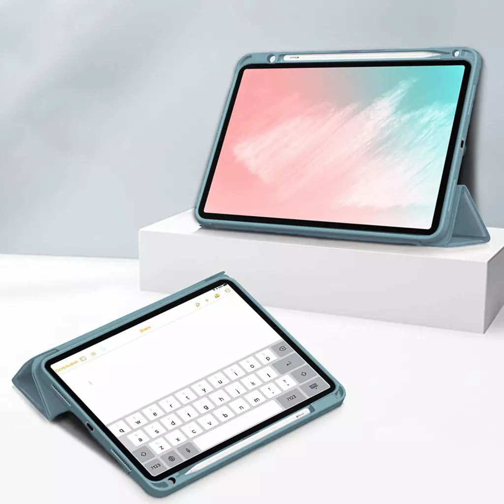 Чехол для планшета BeCover Direct Charge Pen Apple iPad Pro 12.9 2020/21/22 Blue (706588) - 3 Чехол для планшета BeCover Direct Charge Pen Apple iPad Pro 12.9 2020/21/22 Blue (706588) - 3