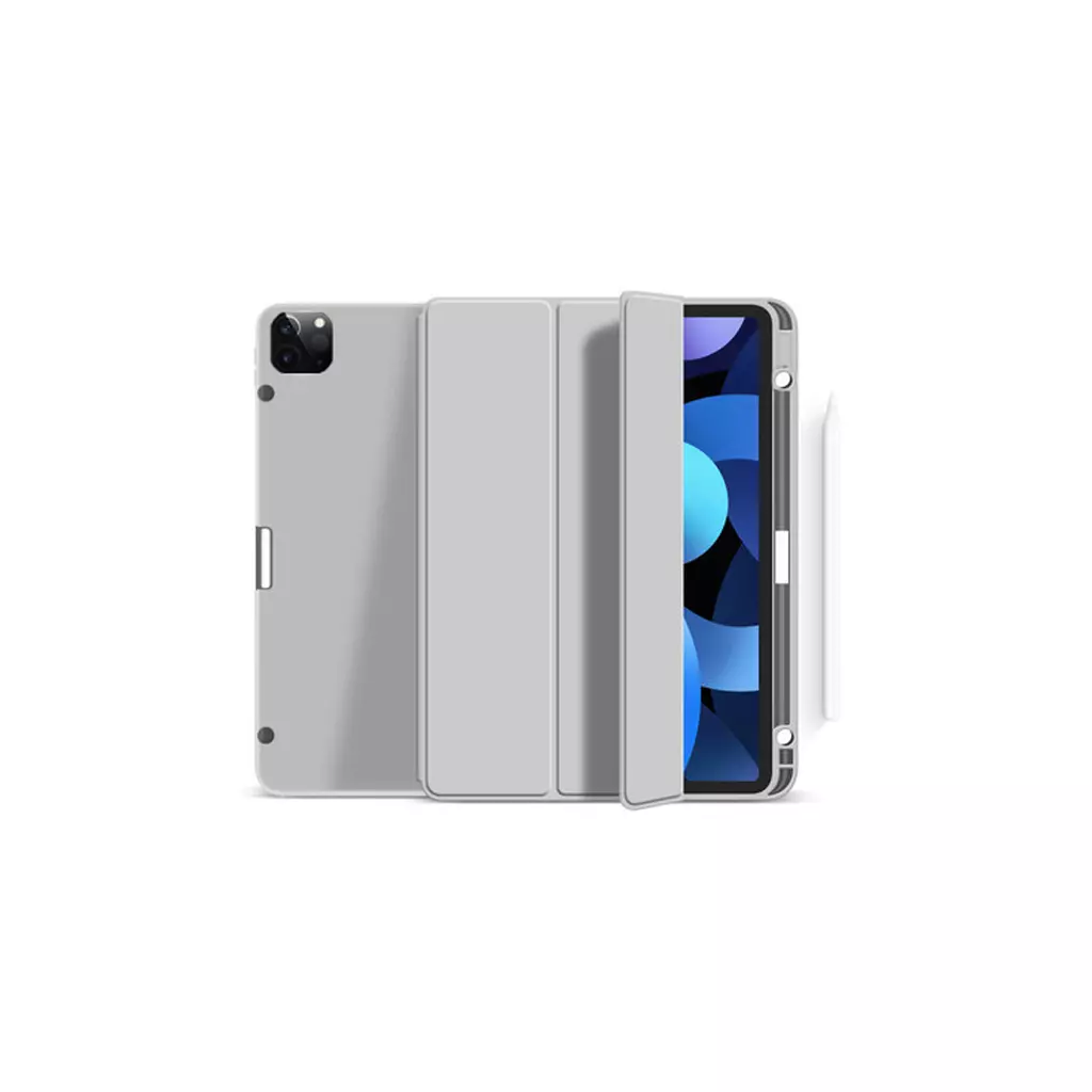 Чехол для планшета BeCover Direct Charge Pen Apple iPad Pro 12.9 2020/21/22 Gray (706589)
