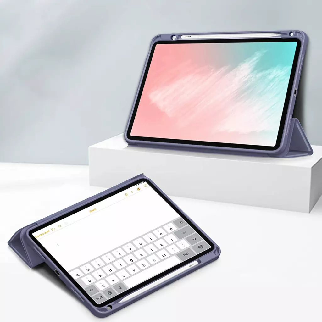 Чехол для планшета BeCover Direct Charge Pen Apple iPad Pro 12.9 2020/21/22 Purple (706593) - 3 Чехол для планшета BeCover Direct Charge Pen Apple iPad Pro 12.9 2020/21/22 Purple (706593) - 3