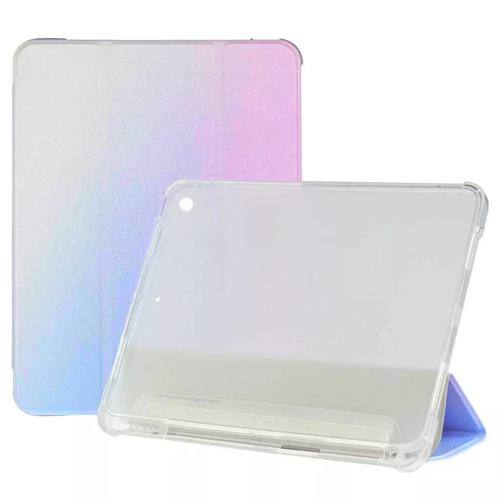 Чехол для планшета BeCover Gradient Soft TPU mount Apple Pencil iPad Air 10.9 2020/2021 Blue-Pink (706579) - 3 Чехол для планшета BeCover Gradient Soft TPU mount Apple Pencil iPad Air 10.9 2020/2021 Blue-Pink (706579) - 3