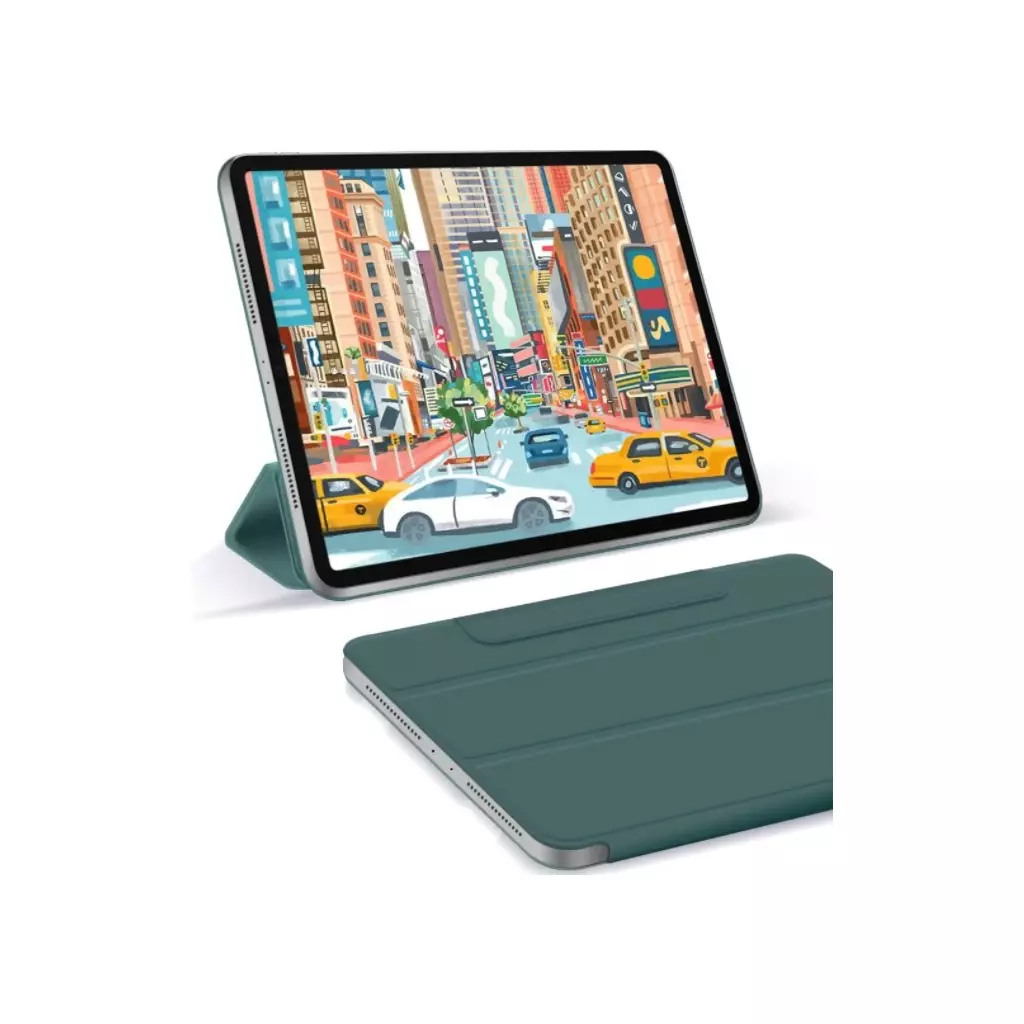 Чехол для планшета BeCover Magnetic Buckle Apple iPad Pro 11 2020/21/22 Dark Green (706601) - 3 Чехол для планшета BeCover Magnetic Buckle Apple iPad Pro 11 2020/21/22 Dark Green (706601) - 3