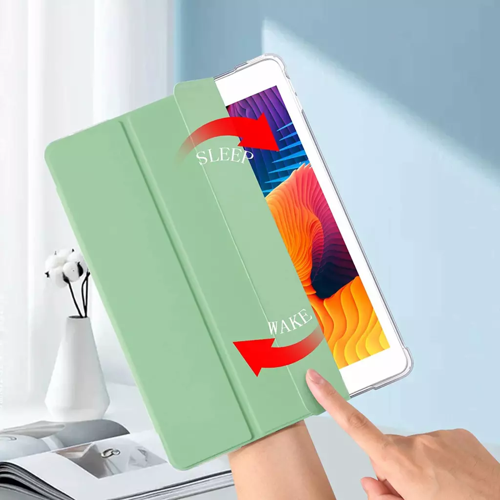 Чехол для планшета BeCover Soft Edge Apple iPad 10.2 2019/2020/2021 Green (706597) - 1 Чехол для планшета BeCover Soft Edge Apple iPad 10.2 2019/2020/2021 Green (706597) - 1