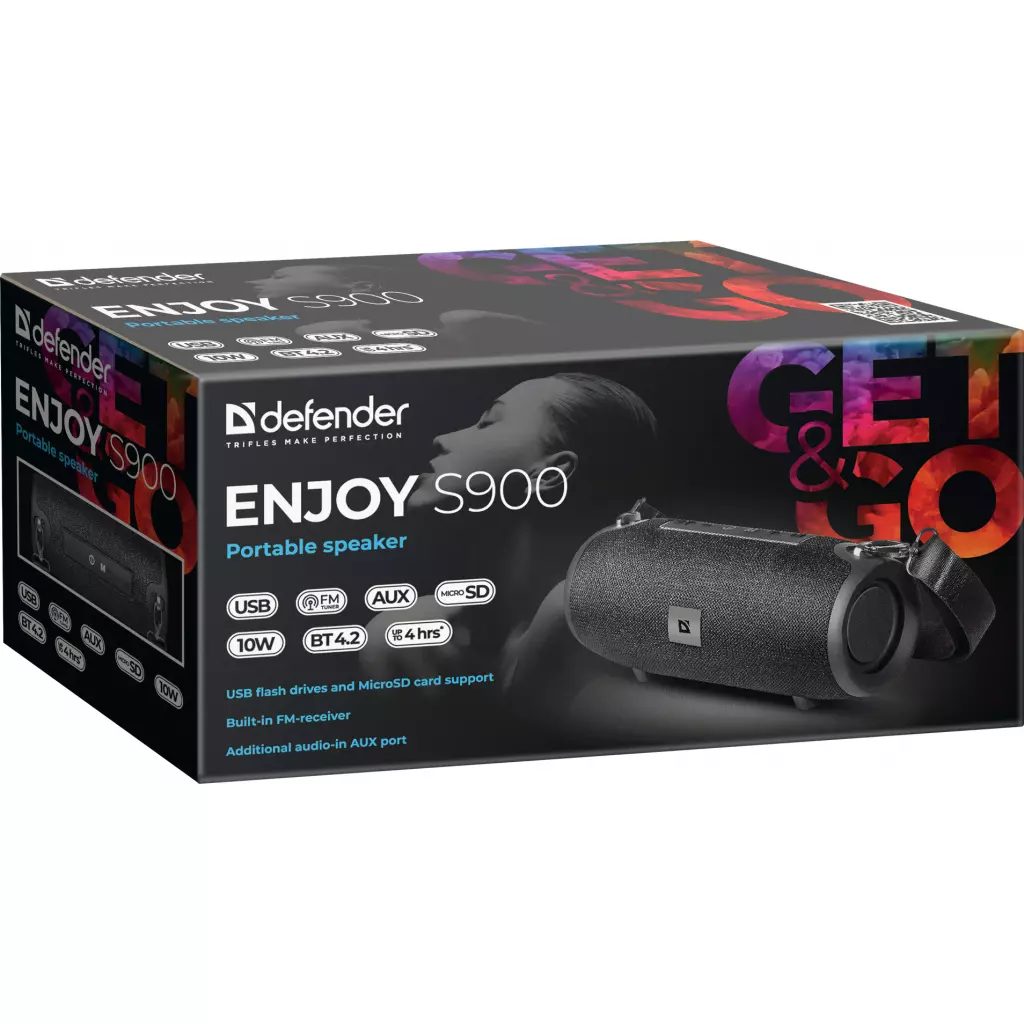 Акустическая система Defender Enjoy S900 Bluetooth Black (65903) - 5 Акустическая система Defender Enjoy S900 Bluetooth Black (65903) - 5
