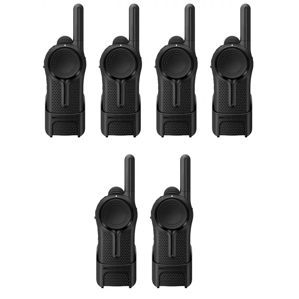 Портативная рация Motorola CLR446 0.5W PMR446 STAFF SIX PACK (CLR0166BHLAA_Staff_6)