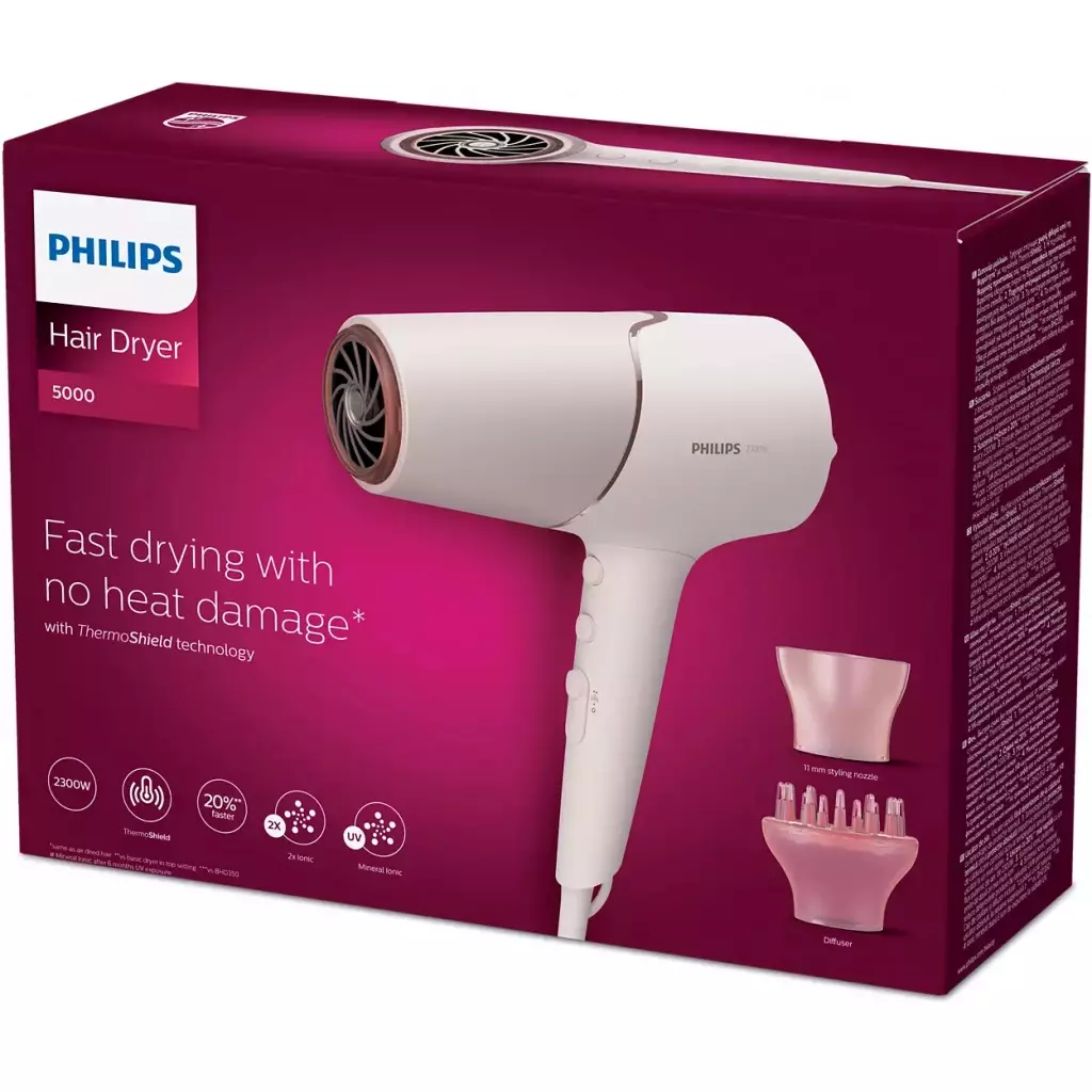 Фен Philips BHD530/00 - 3 Фен Philips BHD530/00 - 3