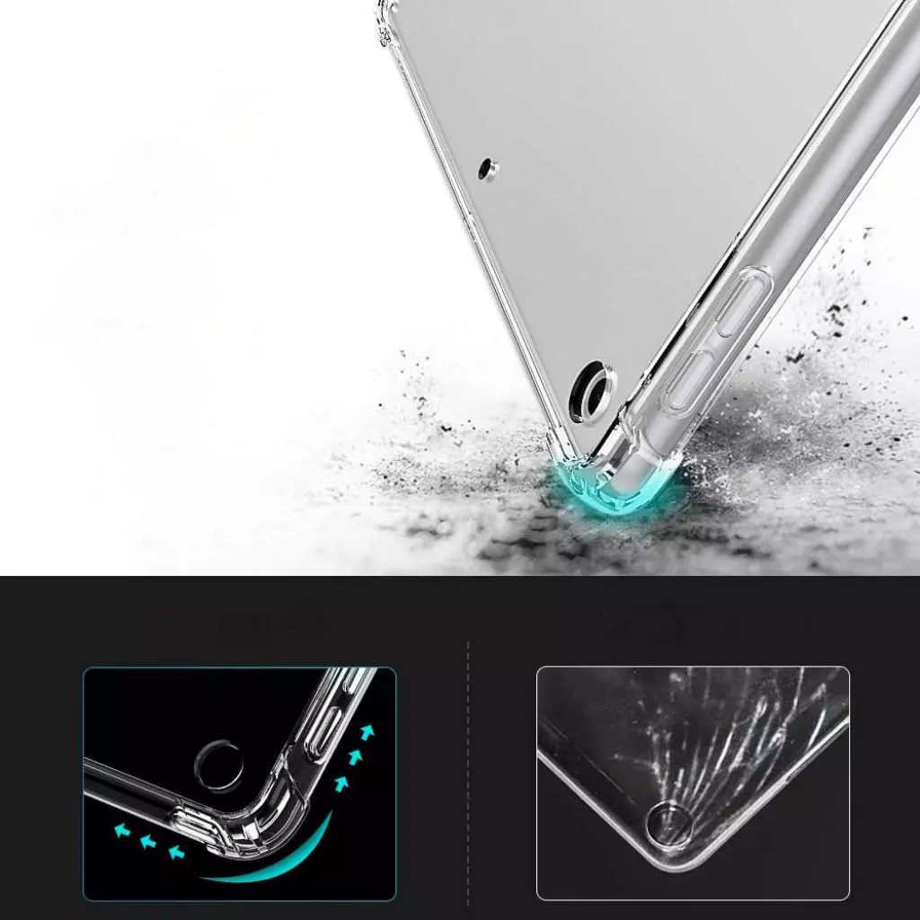 Чехол для планшета BeCover Anti-Shock Apple iPad 10.2 2019/2020/2021 Clear (706017) - 5 Чехол для планшета BeCover Anti-Shock Apple iPad 10.2 2019/2020/2021 Clear (706017) - 5