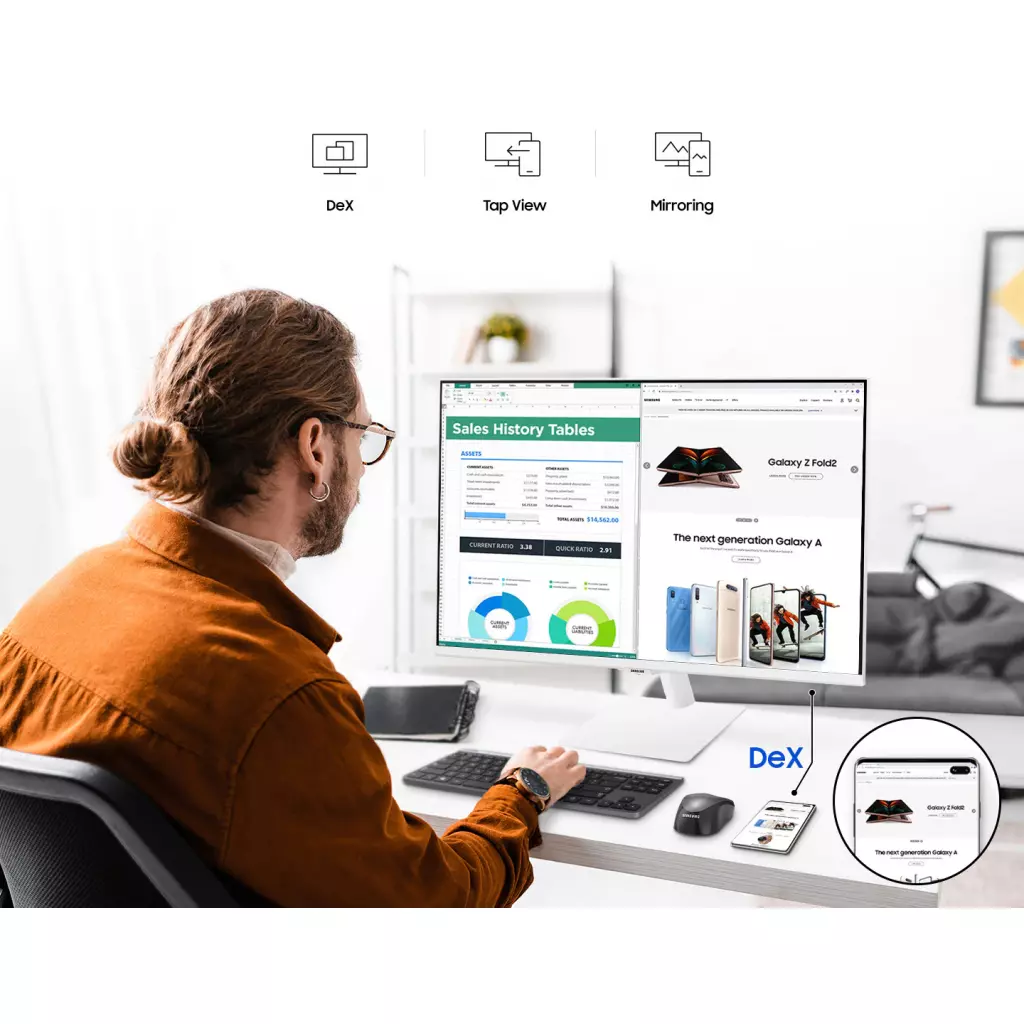 Монитор Samsung LS27AM501NIXCI - 1 Монитор Samsung LS27AM501NIXCI - 1