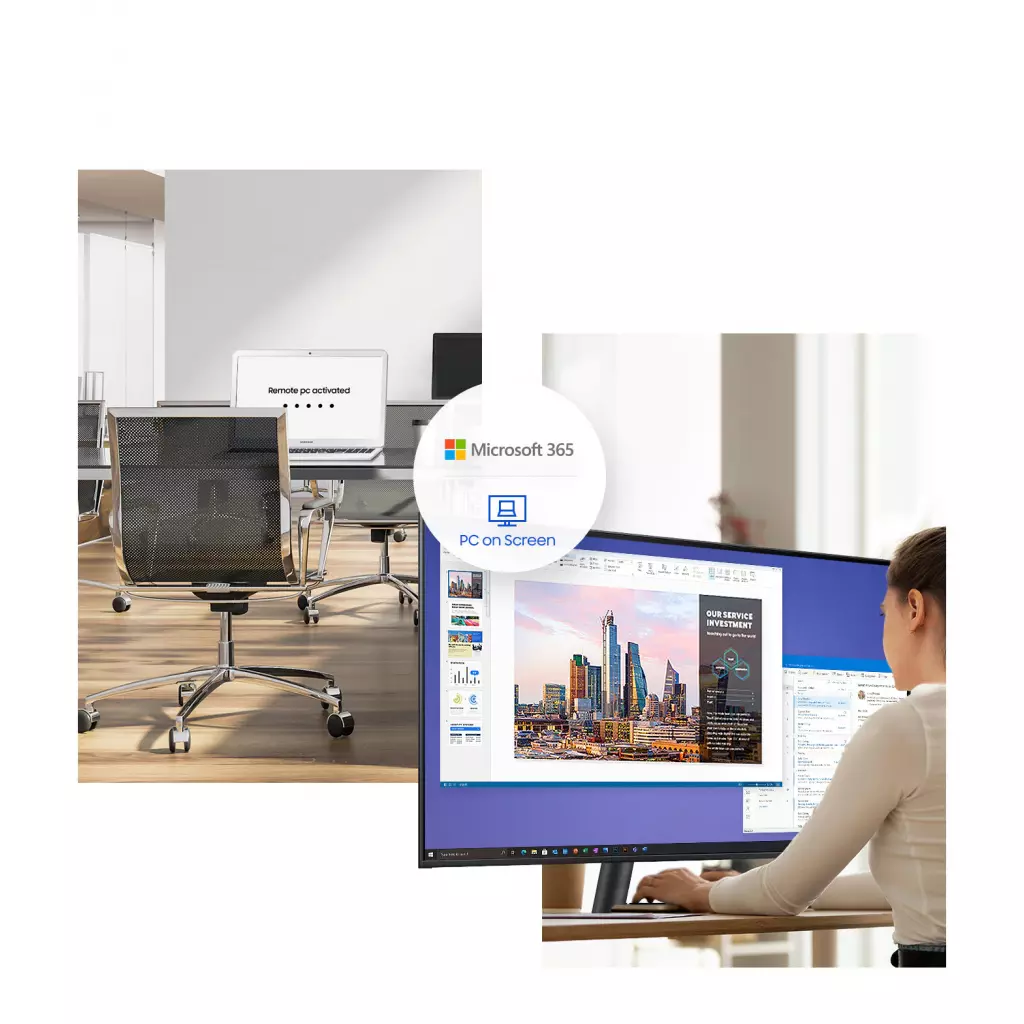 Монитор Samsung LS43AM700UIXCI - 2