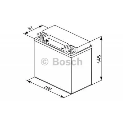 Аккумулятор автомобильный Bosch 12A (0 092 M60 180) - 4 Аккумулятор автомобильный Bosch 12A (0 092 M60 180) - 4