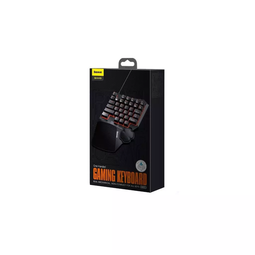 Клавиатура Baseus Gamo One-Handed Black (GMGK01-01) - 5 Клавиатура Baseus Gamo One-Handed Black (GMGK01-01) - 5