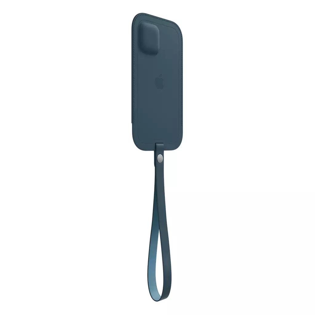 Чехол для моб. телефона Apple iPhone 12 / 12 Pro Leather Sleeve with MagSafe - Baltic Blue (MHYD3ZE/A) - 3 Чехол для моб. телефона Apple iPhone 12 / 12 Pro Leather Sleeve with MagSafe - Baltic Blue (MHYD3ZE/A) - 3