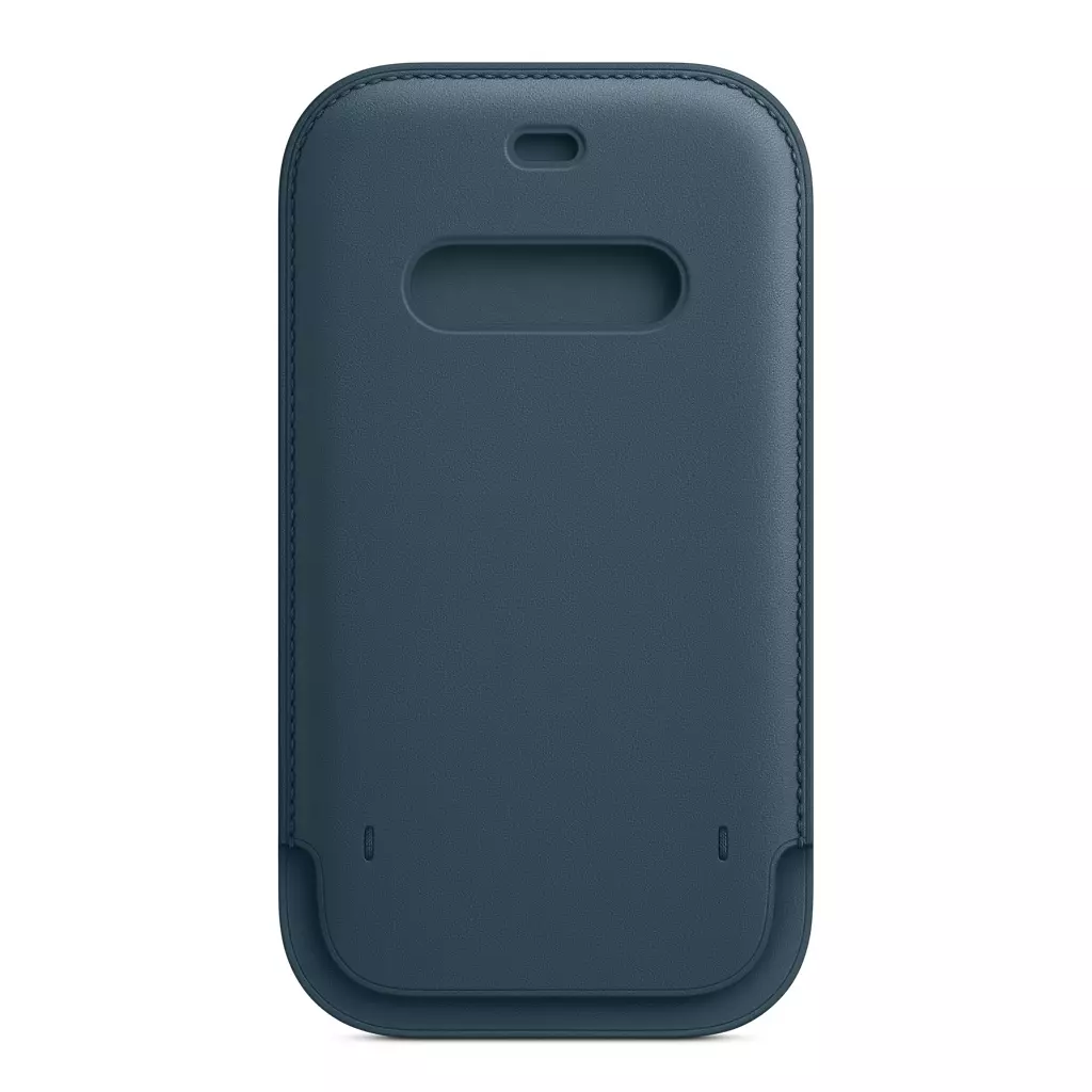 Чехол для моб. телефона Apple iPhone 12 / 12 Pro Leather Sleeve with MagSafe - Baltic Blue (MHYD3ZE/A)