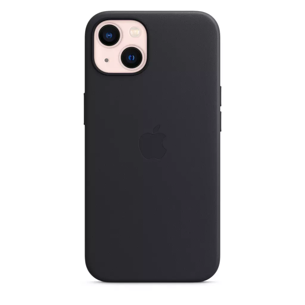 Чехол для моб. телефона Apple iPhone 13 Leather Case with MagSafe - Midnight, Model A2702 (MM183ZE/A) - 3 Чехол для моб. телефона Apple iPhone 13 Leather Case with MagSafe - Midnight, Model A2702 (MM183ZE/A) - 3