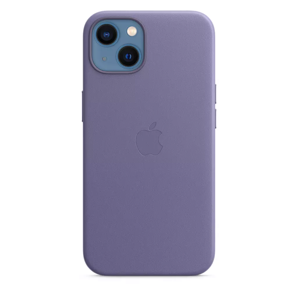 Чехол для моб. телефона Apple iPhone 13 Leather Case with MagSafe - Wisteria, Model A2702 (MM163ZE/A) - 2 Чехол для моб. телефона Apple iPhone 13 Leather Case with MagSafe - Wisteria, Model A2702 (MM163ZE/A) - 2