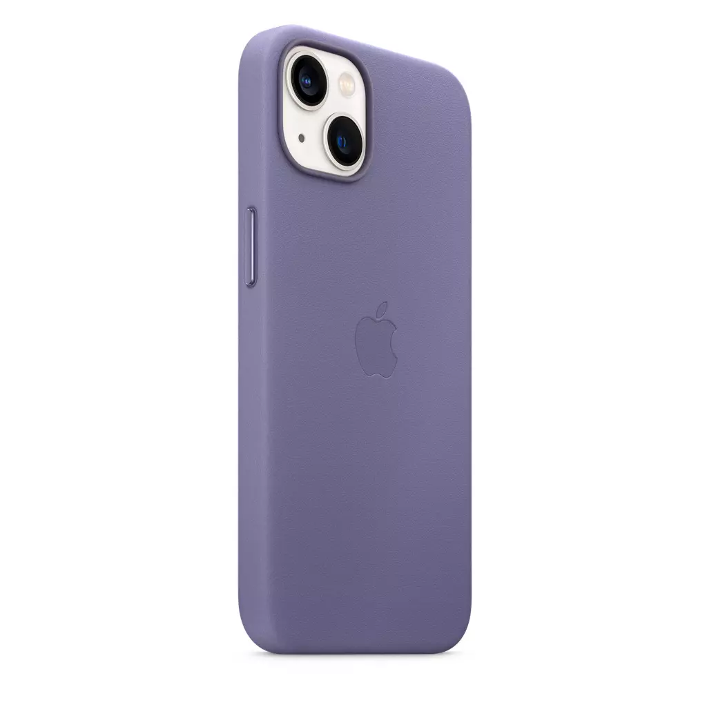 Чехол для моб. телефона Apple iPhone 13 Leather Case with MagSafe - Wisteria, Model A2702 (MM163ZE/A) - 6 Чехол для моб. телефона Apple iPhone 13 Leather Case with MagSafe - Wisteria, Model A2702 (MM163ZE/A) - 6