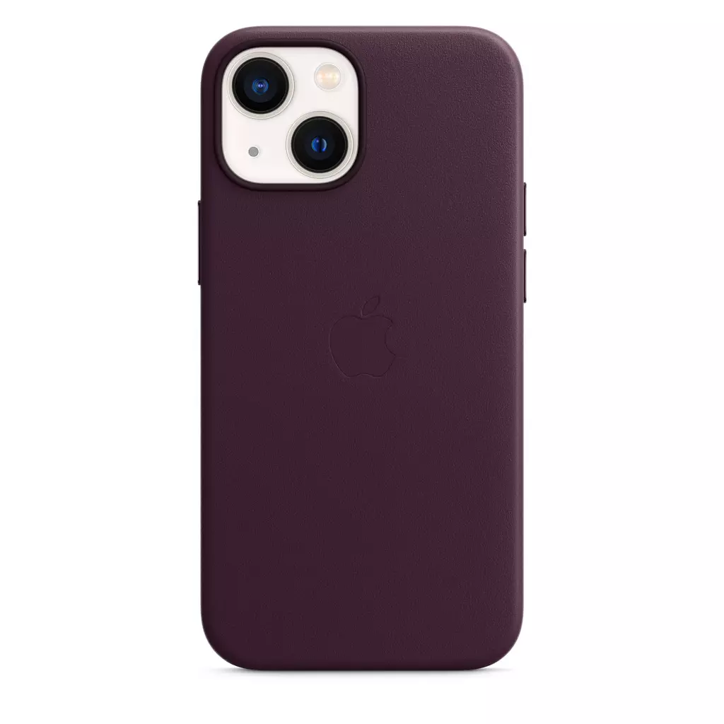 Чехол для моб. телефона Apple iPhone 13 mini Leather Case with MagSafe - Dark Cherry, Mode (MM0G3ZE/A)