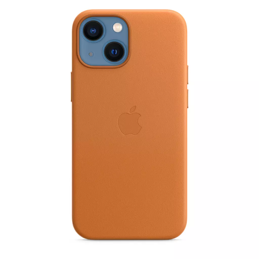 Чехол для моб. телефона Apple iPhone 13 mini Leather Case with MagSafe - Golden Brown, Mod (MM0D3ZE/A) - 2 Чехол для моб. телефона Apple iPhone 13 mini Leather Case with MagSafe - Golden Brown, Mod (MM0D3ZE/A) - 2