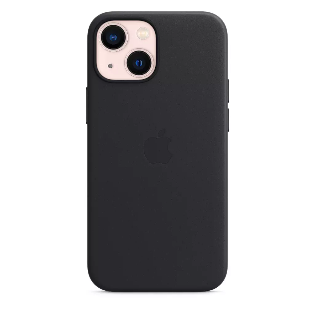 Чехол для моб. телефона Apple iPhone 13 mini Leather Case with MagSafe - Midnight, Model A (MM0M3ZE/A) - 3 Чехол для моб. телефона Apple iPhone 13 mini Leather Case with MagSafe - Midnight, Model A (MM0M3ZE/A) - 3
