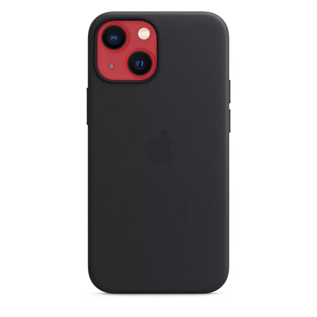 Чехол для моб. телефона Apple iPhone 13 mini Leather Case with MagSafe - Midnight, Model A (MM0M3ZE/A) - 4 Чехол для моб. телефона Apple iPhone 13 mini Leather Case with MagSafe - Midnight, Model A (MM0M3ZE/A) - 4