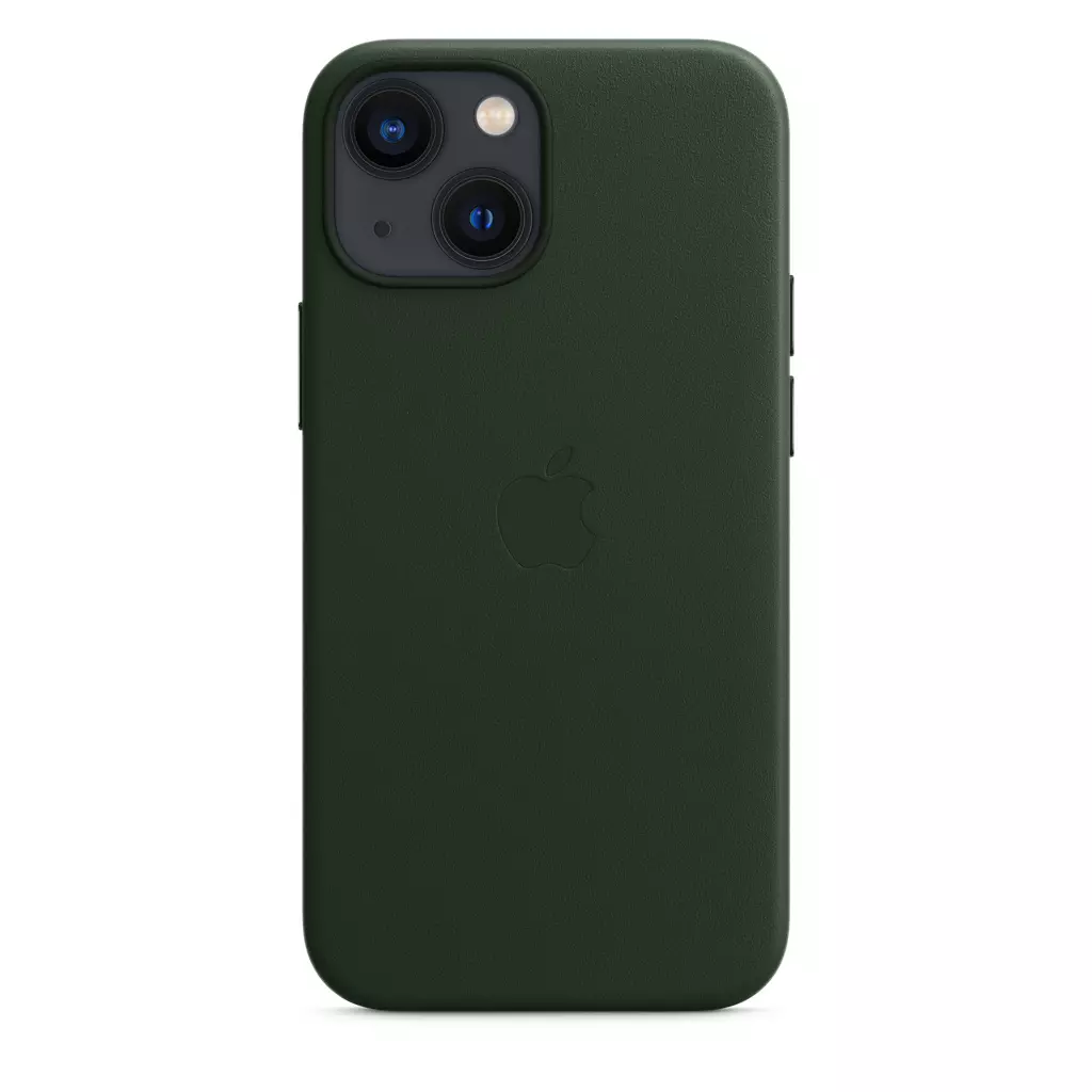 Чехол для моб. телефона Apple iPhone 13 mini Leather Case with MagSafe - Sequoia Green, Mo (MM0J3ZE/A) - 1