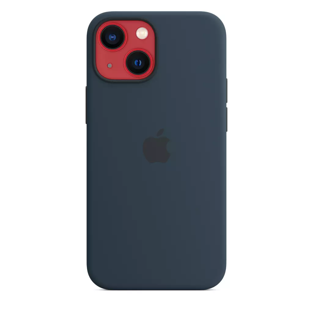 Чехол для моб. телефона Apple iPhone 13 mini Silicone Case with MagSafe - Abyss Blue, Mode (MM213ZE/A) - 4 Чехол для моб. телефона Apple iPhone 13 mini Silicone Case with MagSafe - Abyss Blue, Mode (MM213ZE/A) - 4