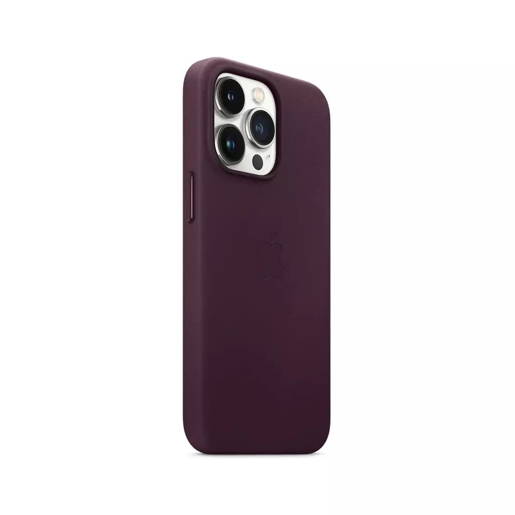 Чехол для моб. телефона Apple iPhone 13 Pro Leather Case with MagSafe - Dark Cherry, Model (MM1A3ZE/A) - 5 Чехол для моб. телефона Apple iPhone 13 Pro Leather Case with MagSafe - Dark Cherry, Model (MM1A3ZE/A) - 5