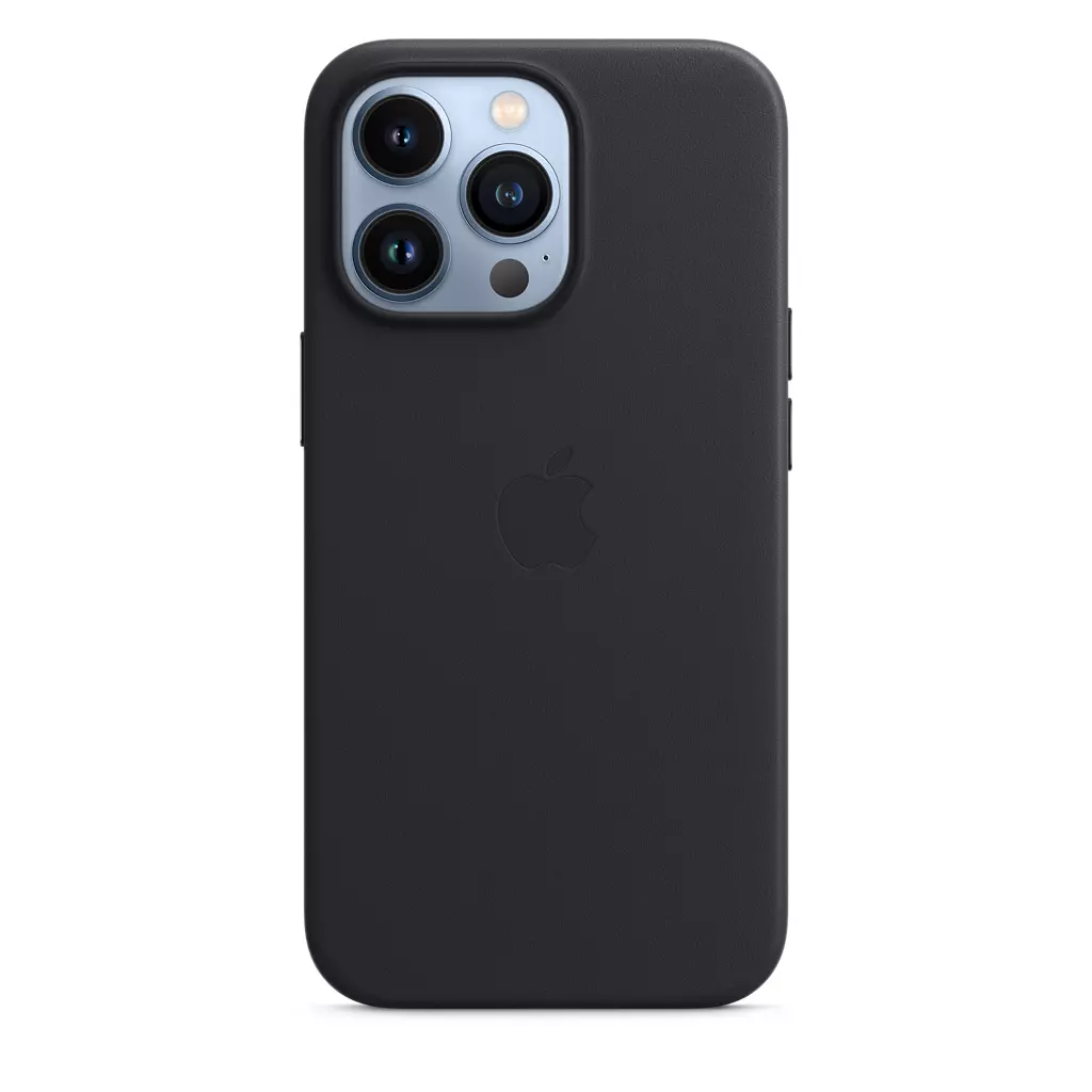Чехол для моб. телефона Apple iPhone 13 Pro Leather Case with MagSafe - Midnight, Model A2 (MM1H3ZE/A) - 3 Чехол для моб. телефона Apple iPhone 13 Pro Leather Case with MagSafe - Midnight, Model A2 (MM1H3ZE/A) - 3