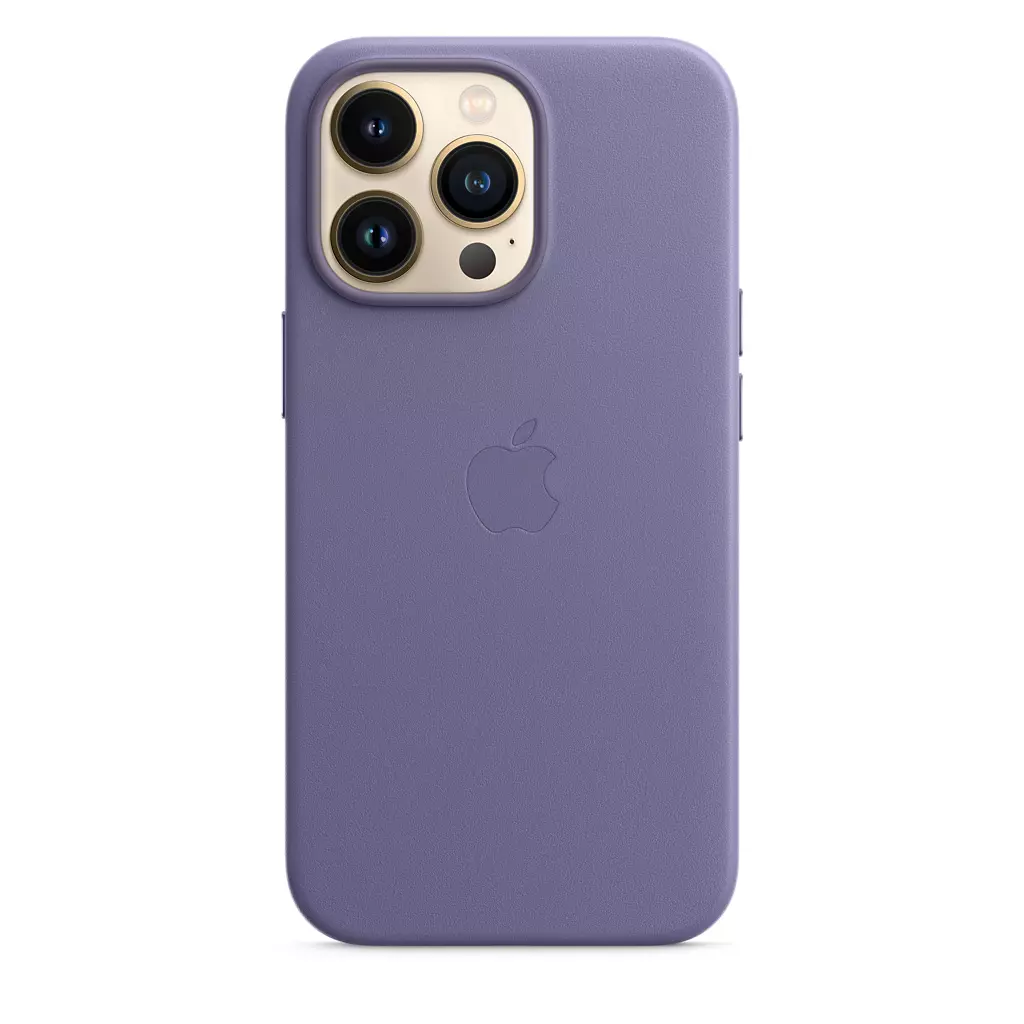 Чехол для моб. телефона Apple iPhone 13 Pro Leather Case with MagSafe - Wisteria, Model A2 (MM1F3ZE/A) - 2 Чехол для моб. телефона Apple iPhone 13 Pro Leather Case with MagSafe - Wisteria, Model A2 (MM1F3ZE/A) - 2