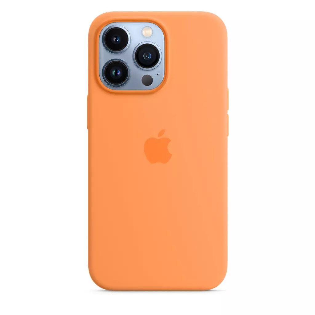 Чехол для моб. телефона Apple iPhone 13 Pro Silicone Case with MagSafe Marigold, Model A2 (MM2D3ZE/A) - 3 Чехол для моб. телефона Apple iPhone 13 Pro Silicone Case with MagSafe Marigold, Model A2 (MM2D3ZE/A) - 3