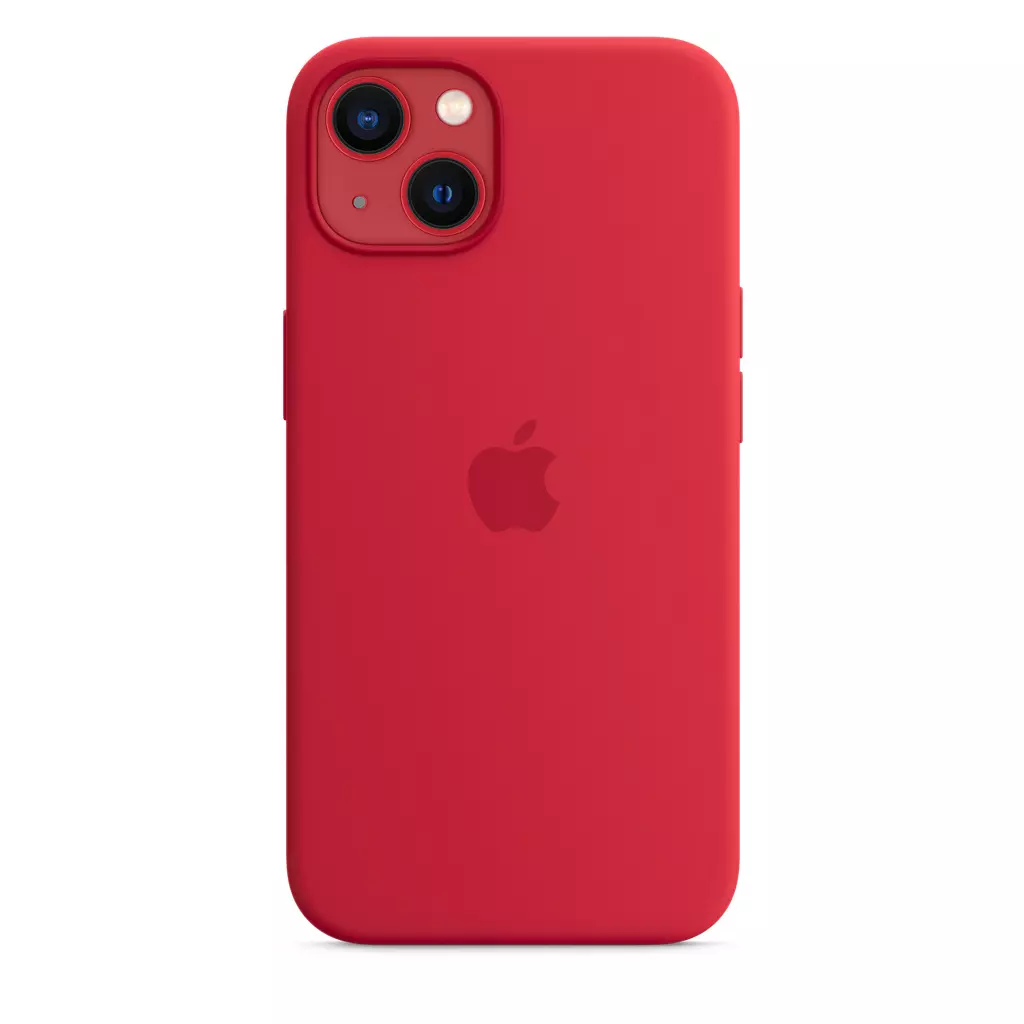 Чехол для моб. телефона Apple iPhone 13 Silicone Case with MagSafe (PRODUCT)RED, Model A2 (MM2C3ZE/A) - 4 Чехол для моб. телефона Apple iPhone 13 Silicone Case with MagSafe (PRODUCT)RED, Model A2 (MM2C3ZE/A) - 4