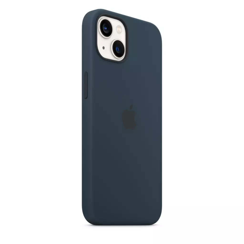 Чехол для моб. телефона Apple iPhone 13 Silicone Case with MagSafe Abyss Blue, Model A270 (MM293ZE/A) - 6 Чехол для моб. телефона Apple iPhone 13 Silicone Case with MagSafe Abyss Blue, Model A270 (MM293ZE/A) - 6