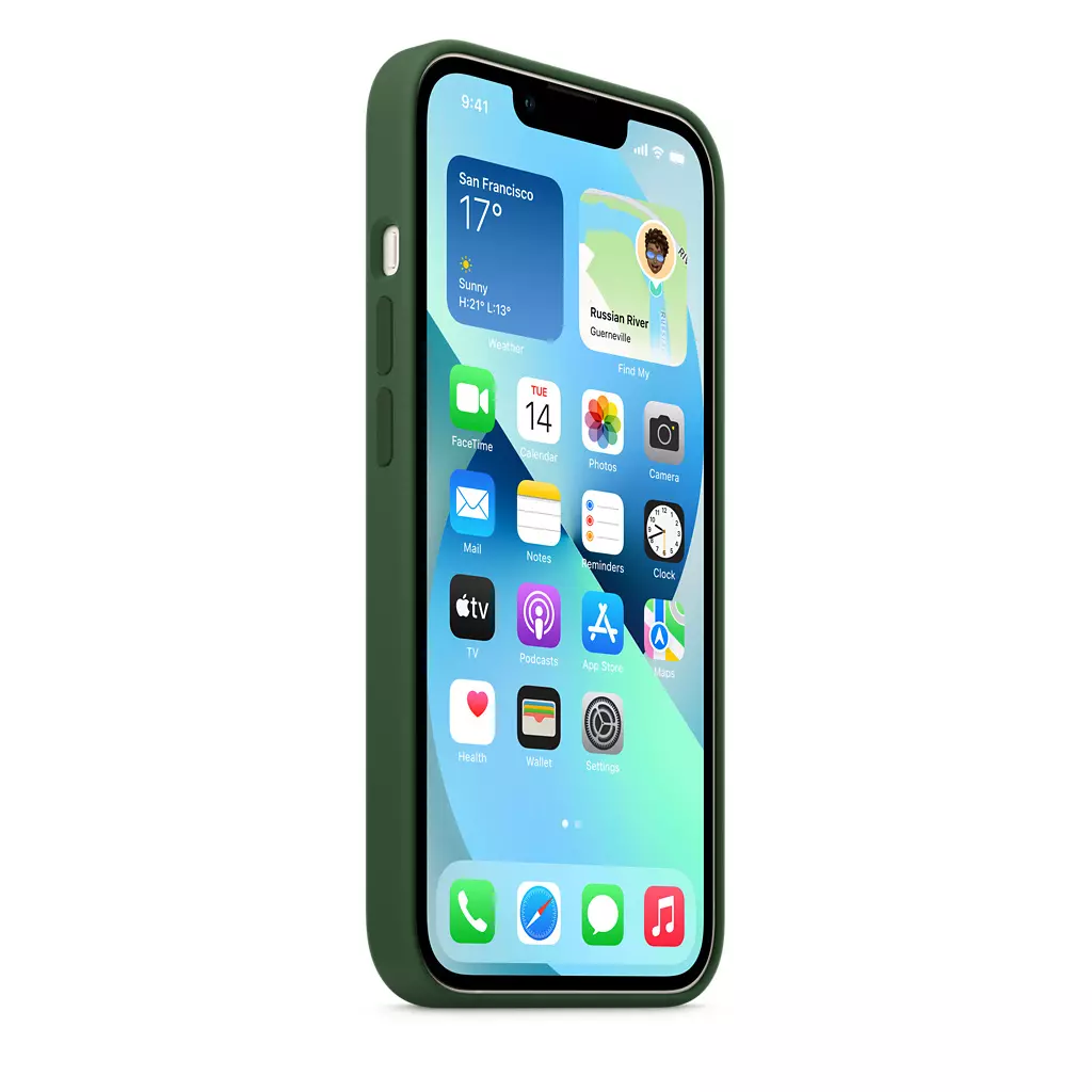 Чехол для моб. телефона Apple iPhone 13 Silicone Case with MagSafe Clover, Model A2706 (MM263ZE/A) - 5 Чехол для моб. телефона Apple iPhone 13 Silicone Case with MagSafe Clover, Model A2706 (MM263ZE/A) - 5