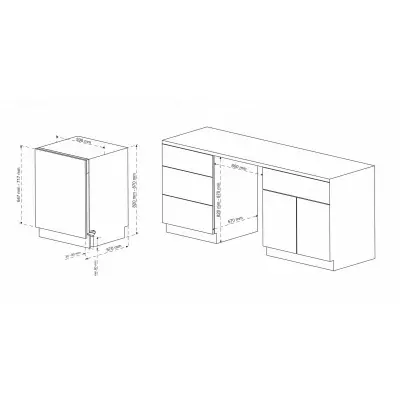 Посудомоечная машина Eleyus DWB 60036 - 3 Посудомоечная машина Eleyus DWB 60036 - 3