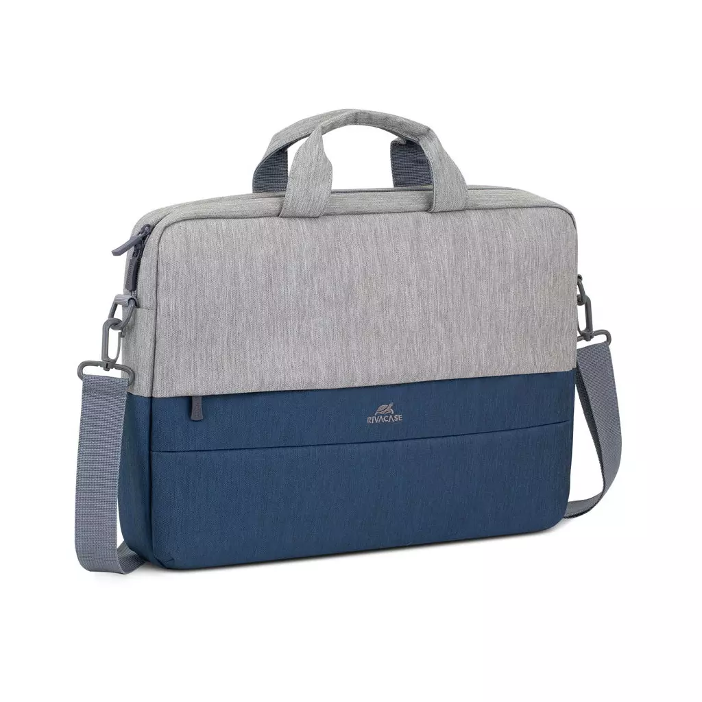 Сумка для ноутбука RivaCase 15.6" 7532 Prater, grey/dark blue anti-theft (7532Grey/DarkBlue) - 2 Сумка для ноутбука RivaCase 15.6" 7532 Prater, grey/dark blue anti-theft (7532Grey/DarkBlue) - 2