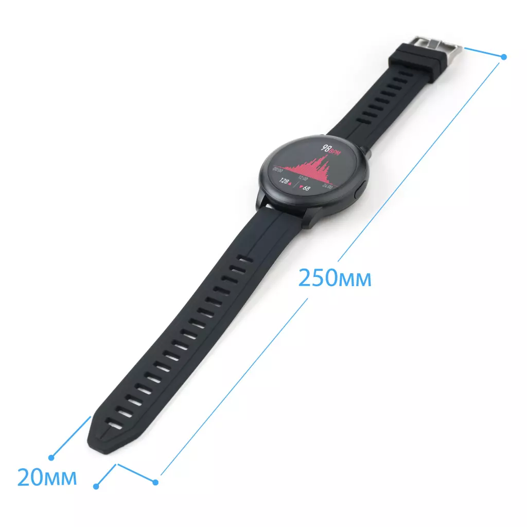 Смарт-часы Globex Smart Watch Aero Black - 4 Смарт-часы Globex Smart Watch Aero Black - 4
