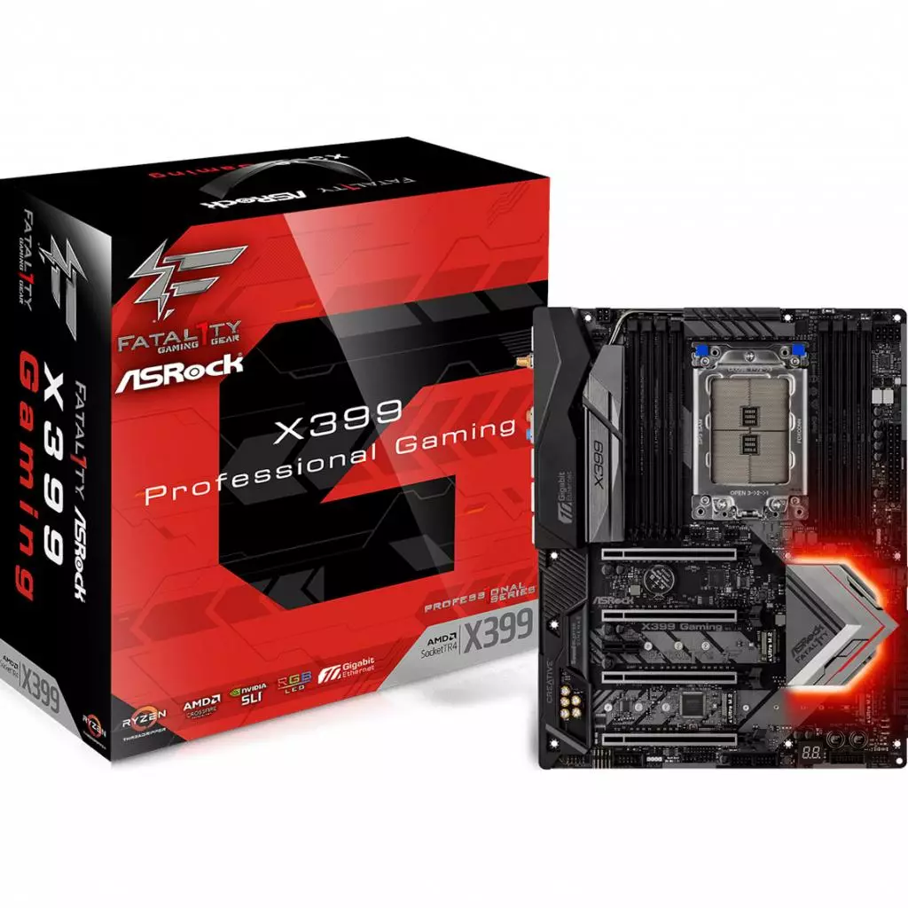 Материнская плата ASRock Fatal1ty X399 Professional Gaming